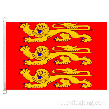 Флаг Верхней Нормандии 90 * 150см 100% полиэстер
